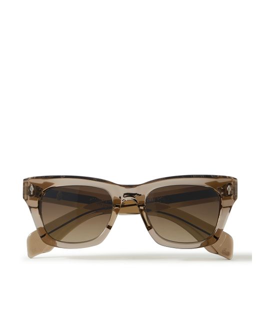 Jacques Marie Mage Yellowstone Forever Dealan Square-Frame Acetate Sunglasses