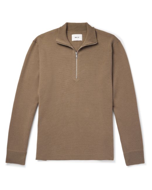 Nn07 Harald 6530 Knitted Half-Zip Sweater