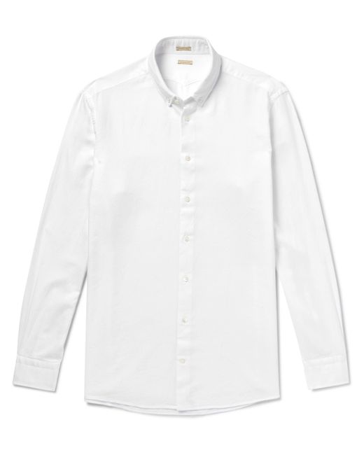 Massimo Alba Boston Button-Down Collar Twill Shirt