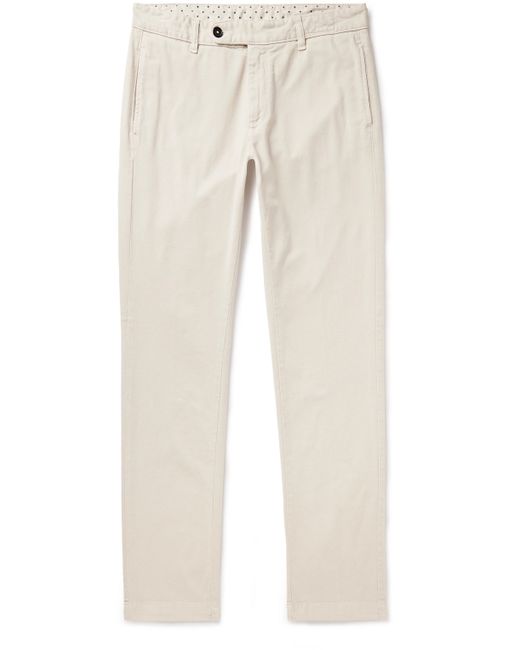 Massimo Alba Winch2 Slim-Fit Cotton-Blend Twill Trousers