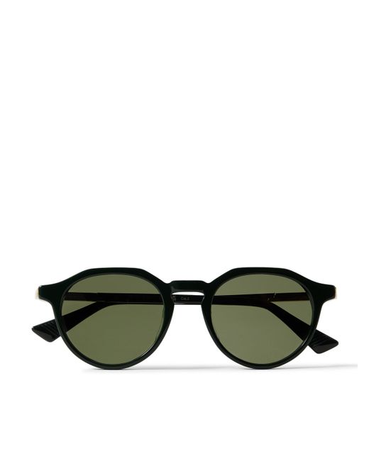 Bottega Veneta Round-Frame Acetate Sunglasses