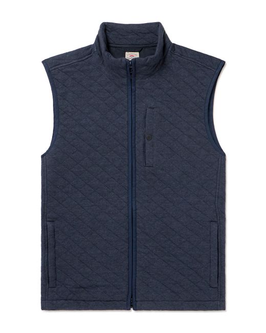 Faherty Epic Quilted Cotton-Blend Gilet