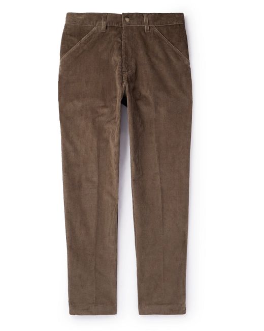 Altea Straight-Leg Cotton-Blend Corduroy Trousers