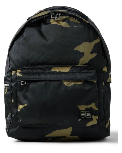 Porter-Yoshida and Co Counter Shade Daypack Mesh-Panelled Camouflage-Print Nylon Backpack