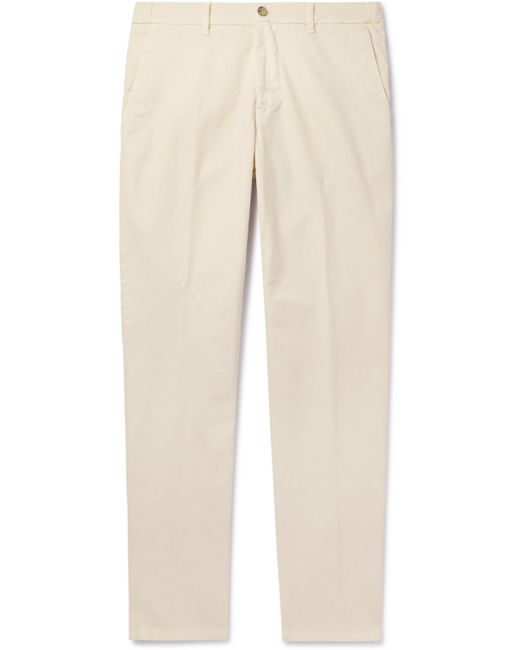 Altea Dumbo Straight-Leg Cotton-Blend Gabardine Trousers