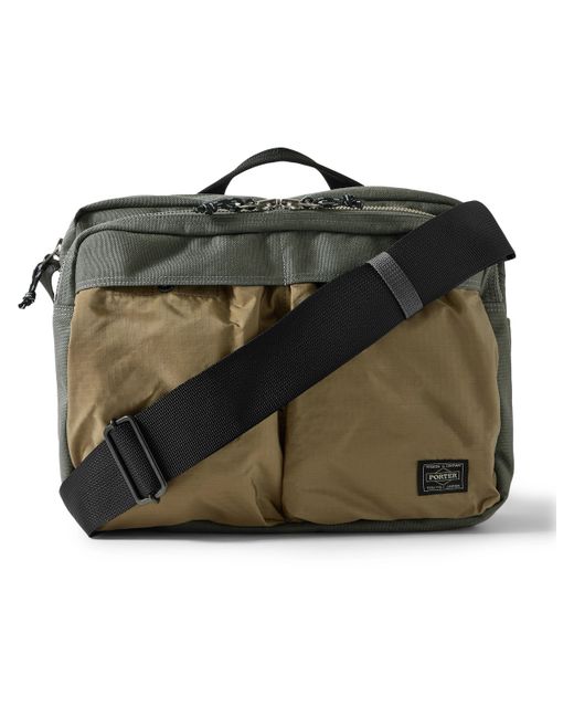 Porter-Yoshida and Co Hype 2Way Nylon-Ripstop and CORDURA Messenger Bag