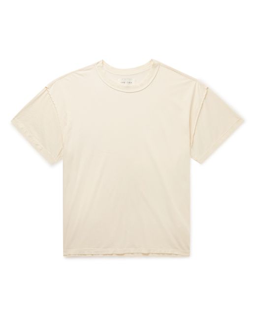 Les Tien Inside Out Garment-Dyed Combed Cotton-Jersey T-Shirt