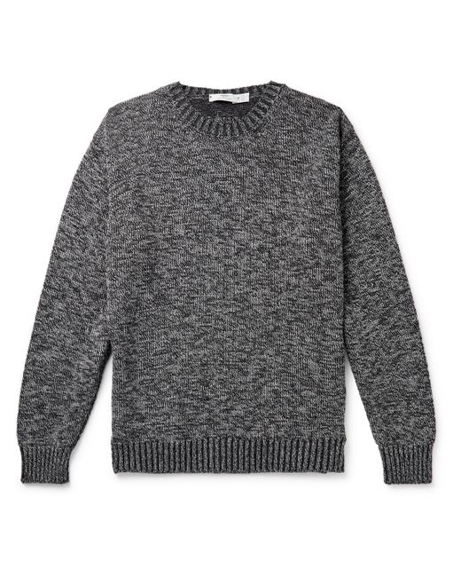 Inis Meáin Alpaca Merino Wool Cashmere and Silk-Blend Sweater