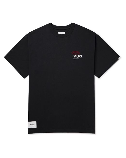 Wtaps Logo-Embroidered Cotton-Jersey T-Shirt