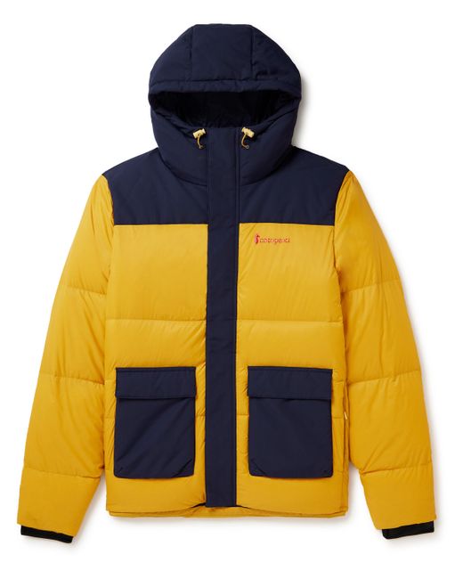 Cotopaxi Solazo Quilted Twill and Ripstop Hooded Down Jacket