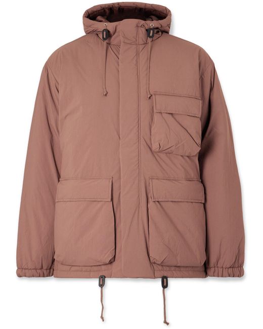 Universal Works Padded Recycled-Shell Hooded Jacket