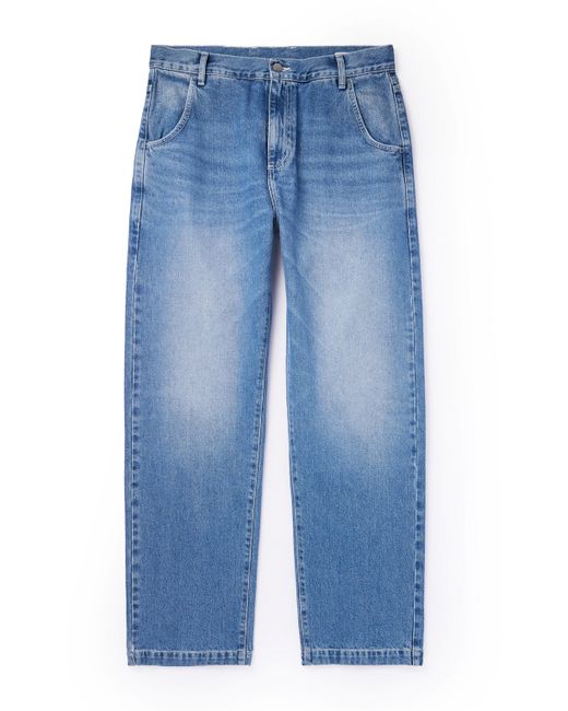 mfpen Regular Slim-Fit Straight-Leg Organic Jeans