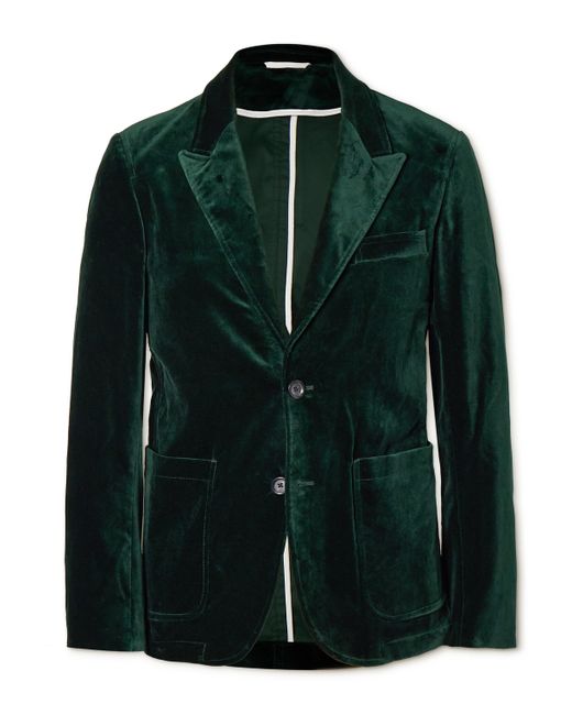Oliver Spencer Mansfield Slim-Fit Cotton-Velvet Suit Jacket UK/US 36