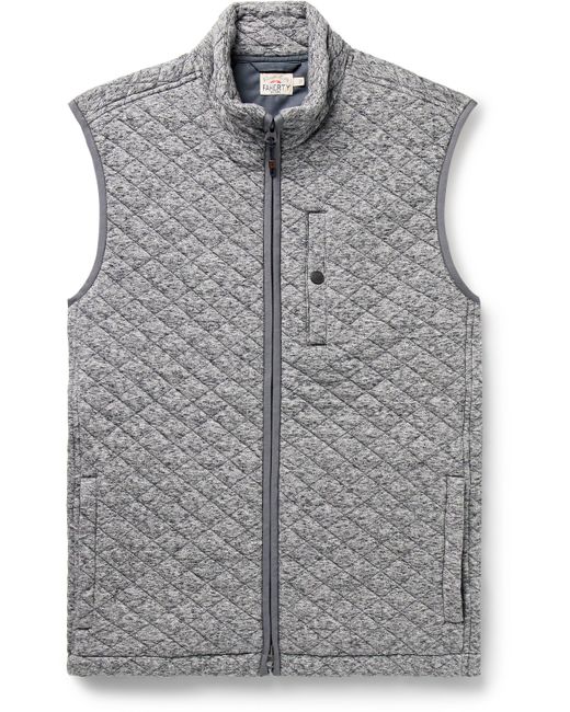 Faherty Epic Quilted Cotton-Blend Gilet