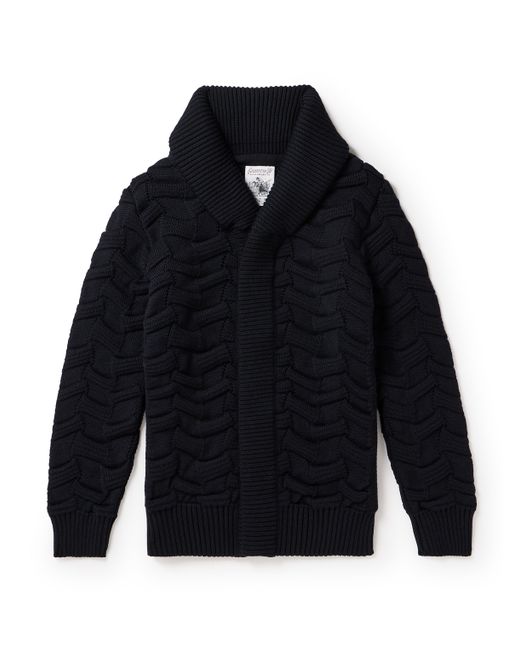 S.N.S. Herning Epigon-II Cable-Knit Wool Cardigan