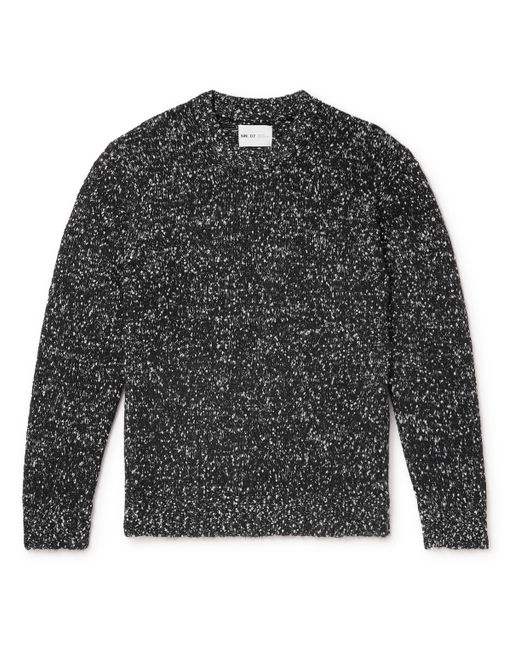 Nn07 Throwing Fits Mélange Knitted Sweater