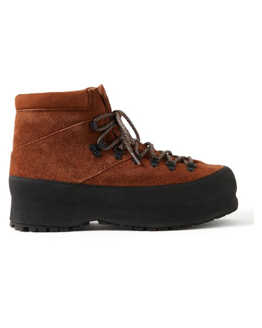 Diemme Throwing Fits Rosset Rubber-Trimmed Suede Boots