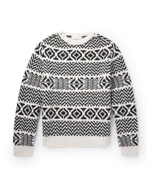 A Kind Of Guise Kristjan Intarsia Wool and Cashmere-Blend Sweater
