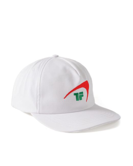 Throwing Fits Logo-Embroidered Cotton-Twill Baseball Cap