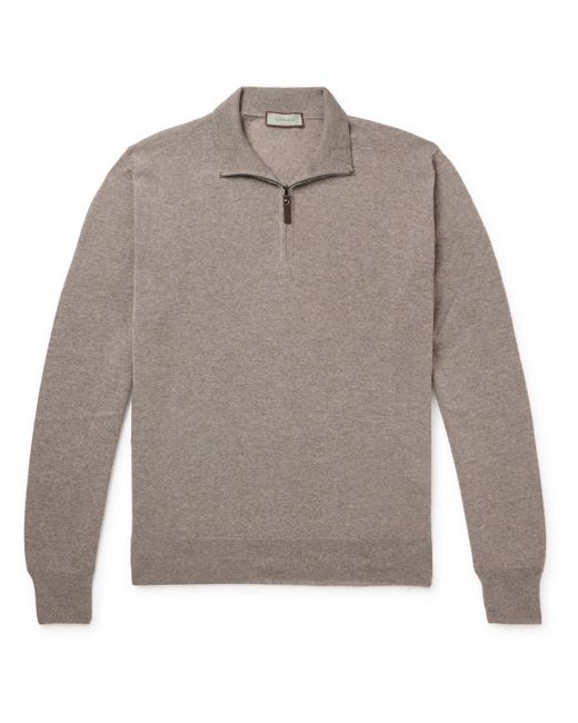 Canali Slim-Fit Wool Half-Zip Sweater