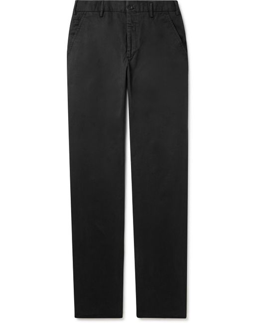 Incotex Tapered Stretch-Cotton Twill Trousers