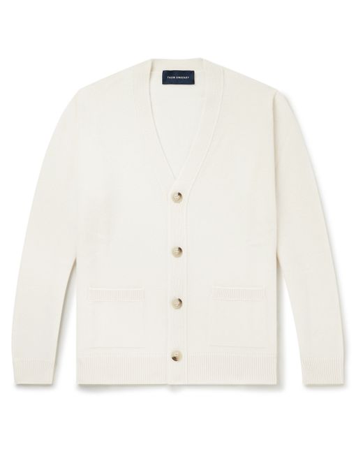 Thom Sweeney Wool and Cashmere-Blend Cardigan