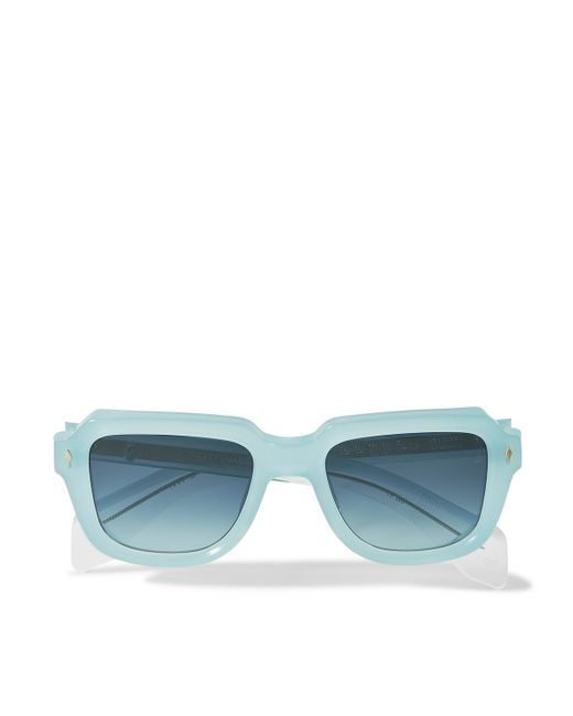 Jacques Marie Mage Taos Square-Frame Acetate Sunglasses