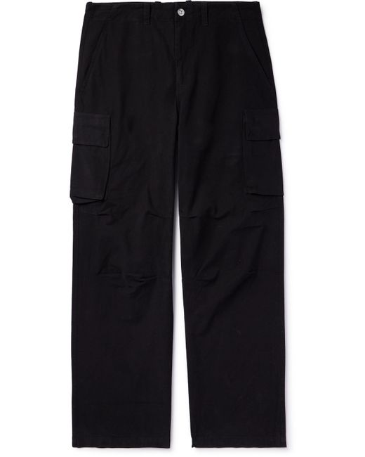 Our Legacy Mount Straight-Leg Cotton-Canvas Cargo Trousers