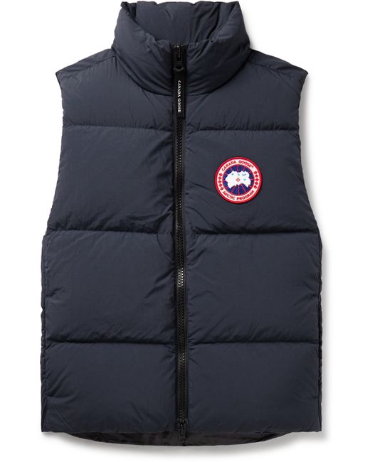 Canada Goose Lawrence Slim-Fit Logo-Appliquéd Quilted Enduraluxe Down Gilet
