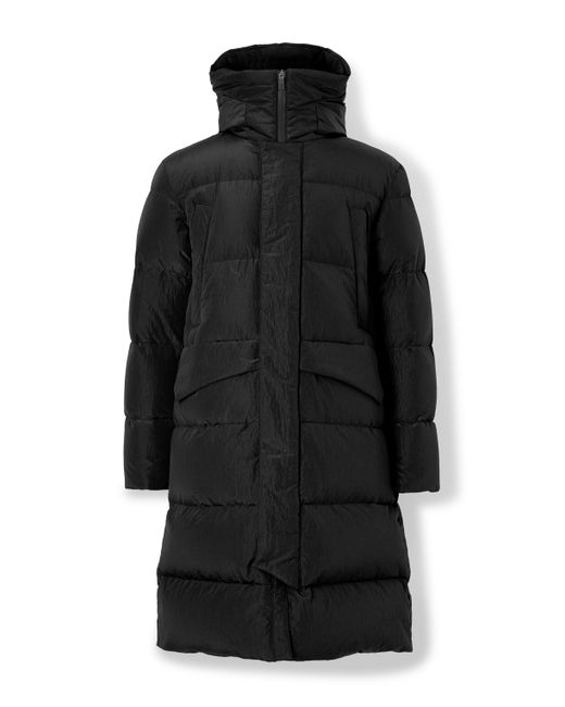 Herno Laminar Laminar Quilted Crinkled-Shell Hooded Down Parka