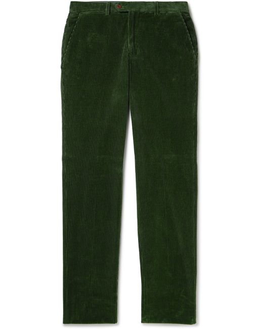 Rubinacci Straight-Leg Cotton-Corduroy Suit Trousers