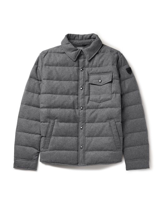 Polo Ralph Lauren Beckt Quilted Recycled Wool-Blend Down Jacket