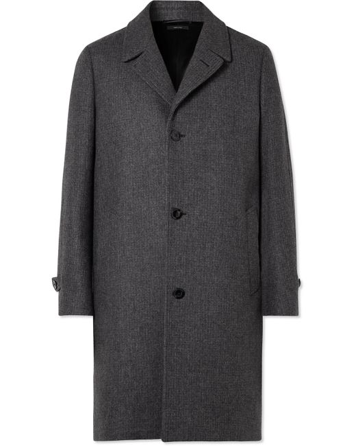 Tom Ford Checked Virgin Wool and Cashmere-Blend Coat