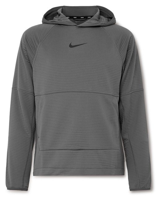 Nike Training Logo-Print Dri-FIT Fleece Hoodie