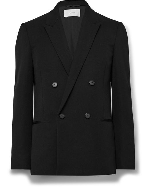 The Row Wilson Double-Breasted Wool Suit Jacket UK/US 36