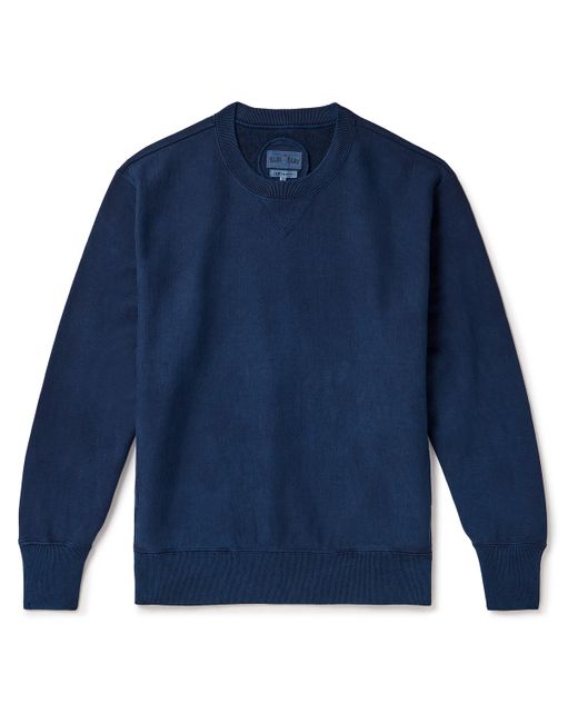 Blue Blue Japan Indigo-Dyed Cotton-Jersey Sweatshirt