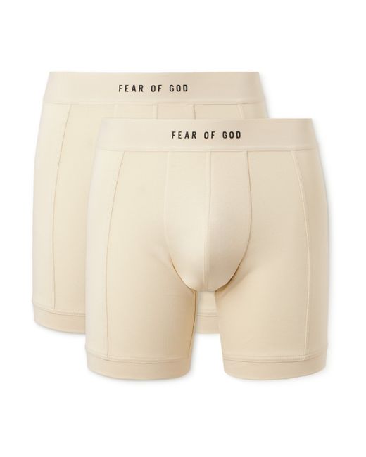 Fear Of God Two-Pack Stretch-Cotton Jersey Boxer Briefs