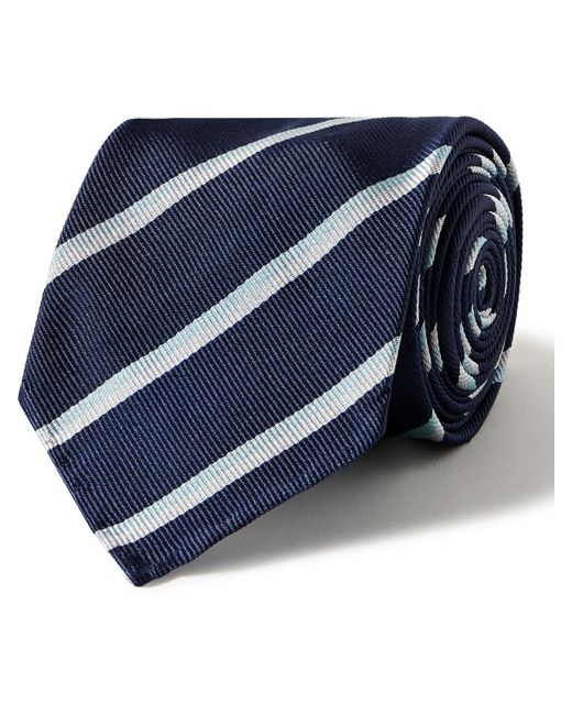 Sid Mashburn 7cm Striped Silk-Twill Tie