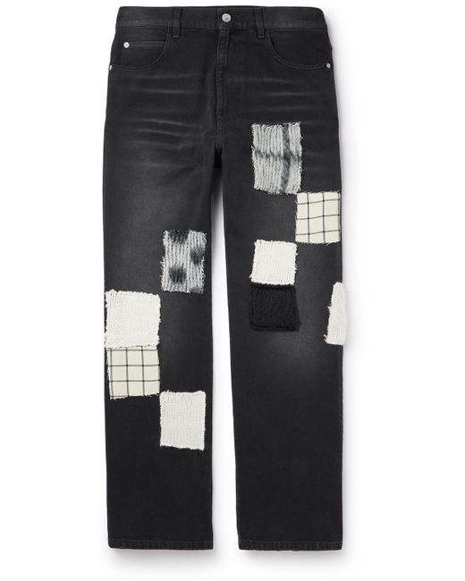 Marni Straight-Leg Patchwork Jeans UK/US 30