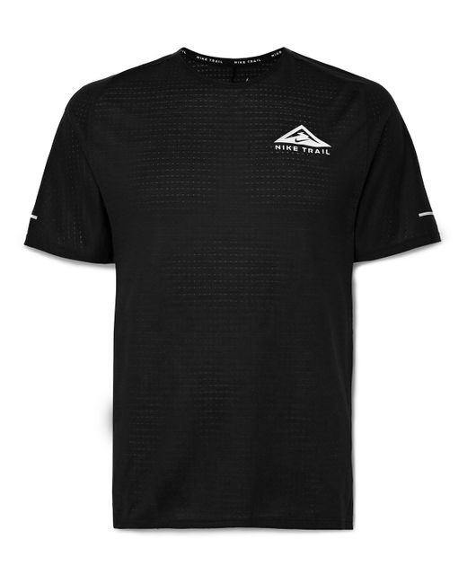 Nike Running Trail Solar Chase Dri-FIT Mesh T-Shirt