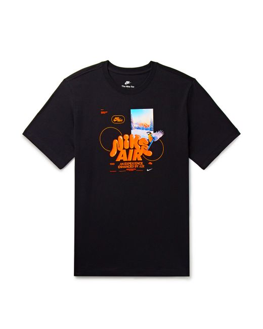 Nike Sportswear Printed Cotton-Jersey T-Shirt