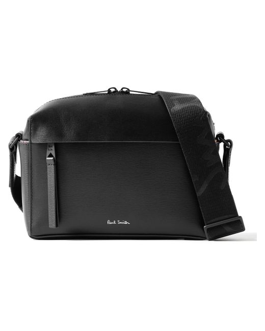 Paul Smith Textured-Leather Messenger Bag