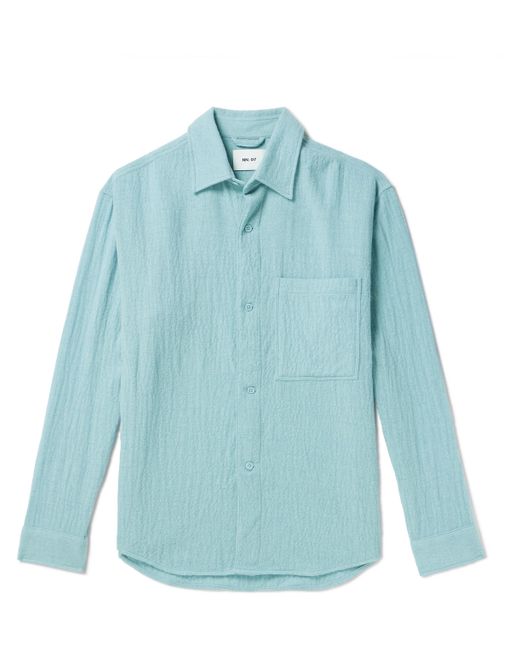 Nn07 Adwin 5366 Wool-Blend Flannel Overshirt