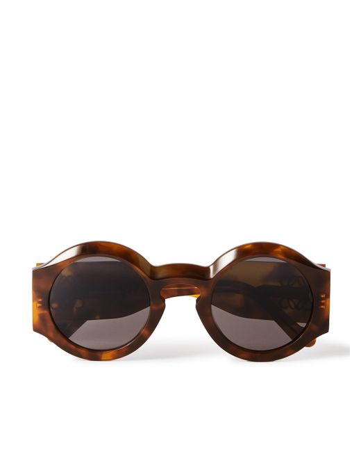 Loewe Round-Frame Acetate Sunglasses