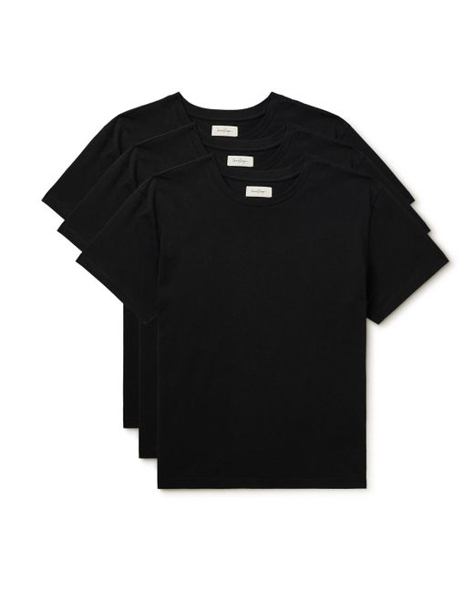 Second / Layer Three-Pack Cotton-Jersey T-Shirts
