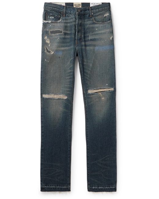 Gallery Dept. Gallery Dept. Starr 5001 Straight-Leg Paint-Splattered Distressed Jeans UK/US 30