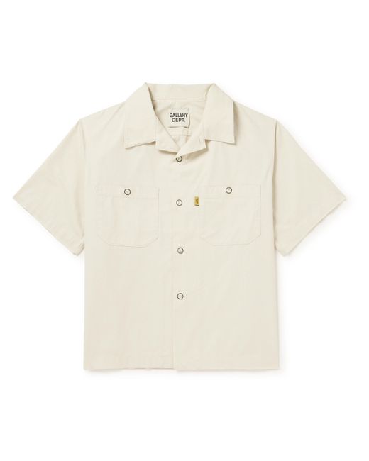 Gallery Dept. Gallery Dept. Mechanic Camp-Collar Cotton-Twill Shirt
