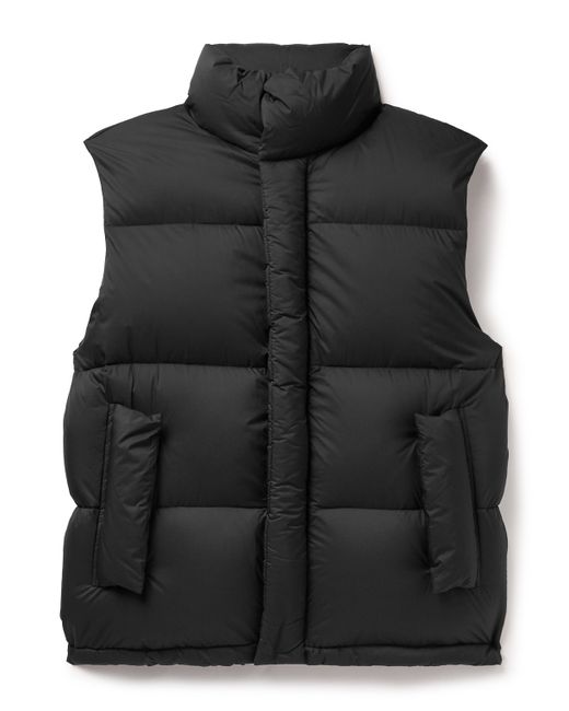 Auralee Quilted Nylon-Ripstop Down Gilet