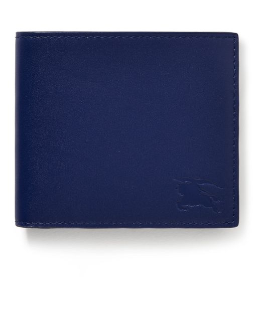 Burberry Logo-Debossed Leather Billfold Wallet