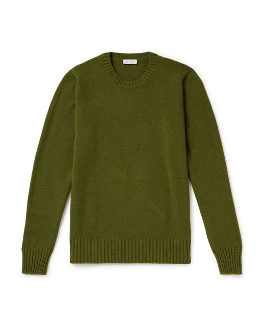 De Petrillo Slim-Fit Wool and Cashmere-Blend Sweater